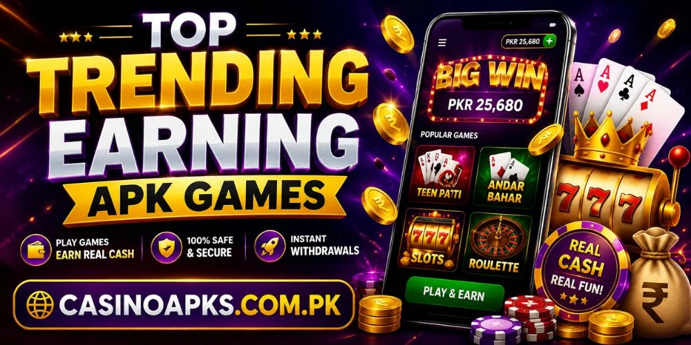 Earning APK Games in Pakistan 2026