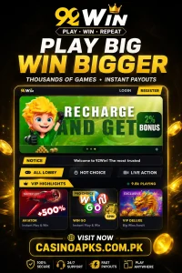 Download 92Win Game APK For Real Money Earning in Pakistan 1