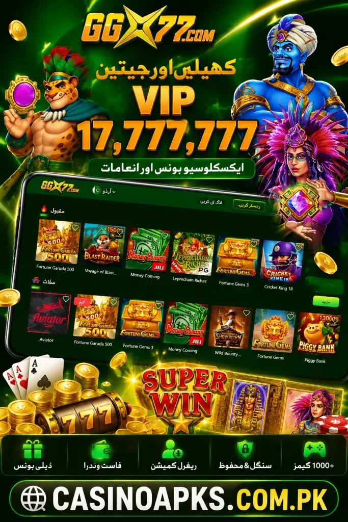 GGX77 Game - casinoapks.cm.pk